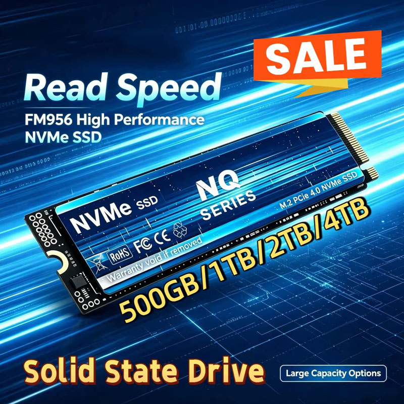 2026 NQ SSD 500GB 1TB 2TB 4TB  - огляд і ціна M.2 Nvme 4Tb Pcie 4.0 Ssd