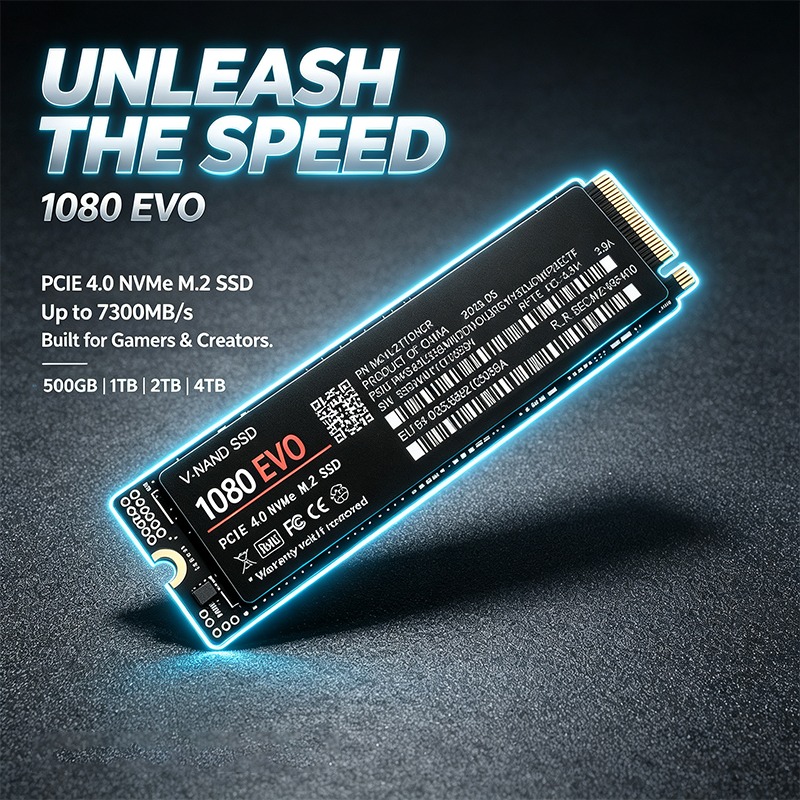 2026 NEW 1080 EVO M.2 NVMe PCI - огляд і ціна M.2 Nvme 4Tb Pcie 4.0 Ssd