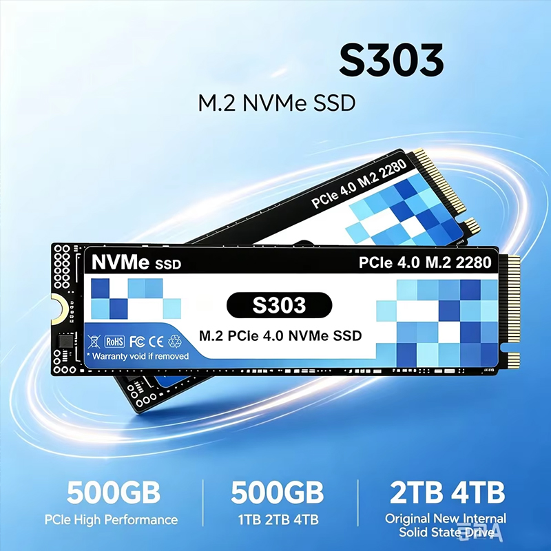 2026 New Original S303 M.2 SSD - огляд і ціна M.2 Nvme 4Tb Pcie 4.0 Ssd