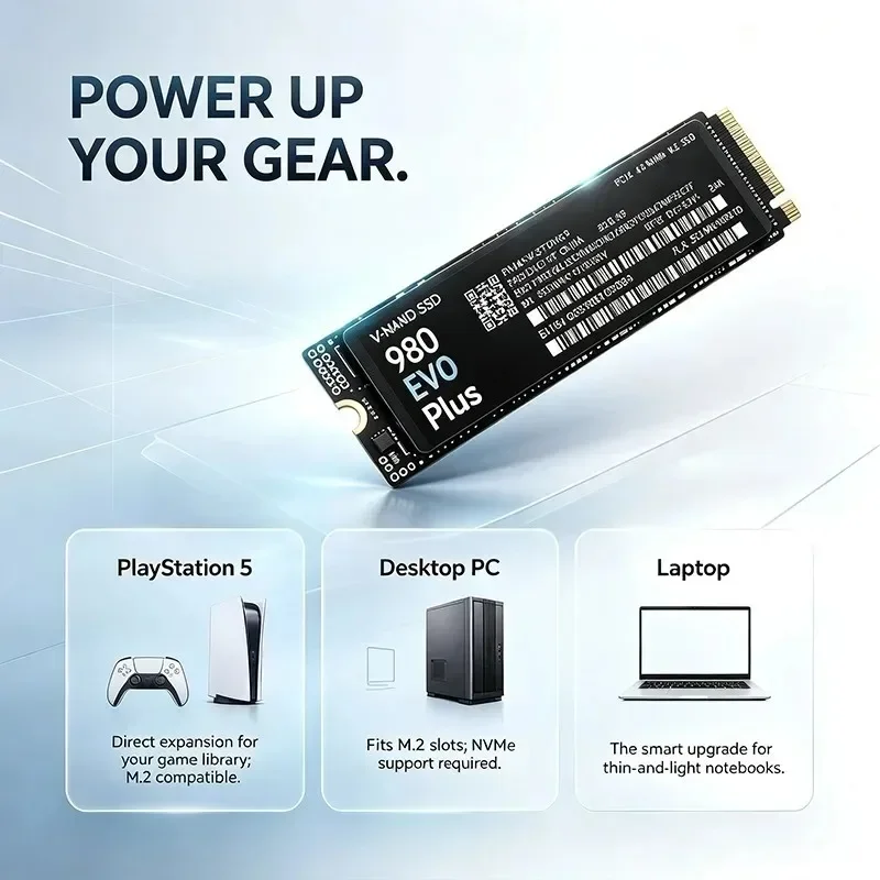 980 EVO Plus M.2 2280 NVMe PCI - огляд і ціна M.2 Nvme 4Tb Pcie 4.0 Ssd