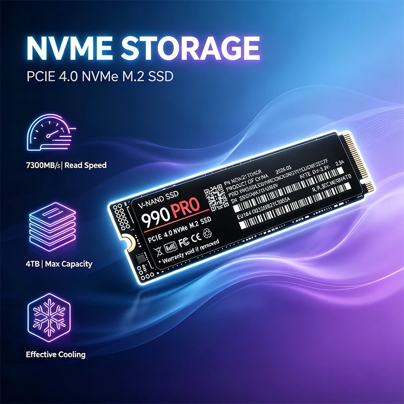 PCIe 4.0 Performance Beast 990 - огляд і ціна M.2 Nvme 4Tb Pcie 4.0 Ssd