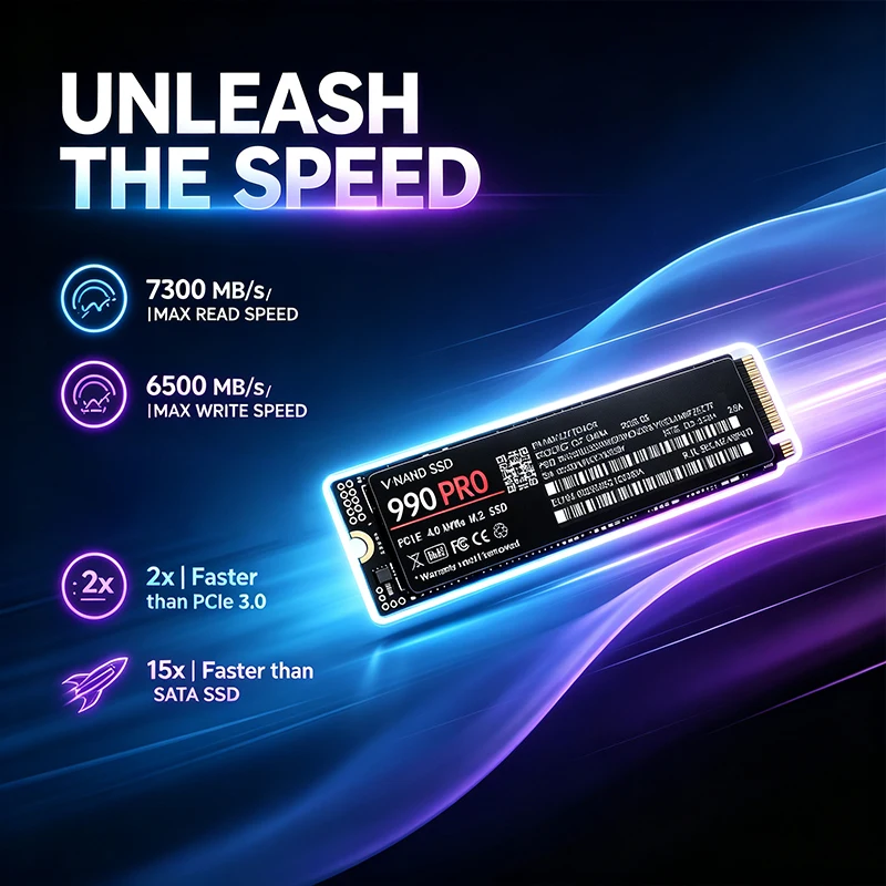PCIe 4.0 Performance Beast 990 - огляд і ціна M.2 Nvme 4Tb Pcie 4.0 Ssd