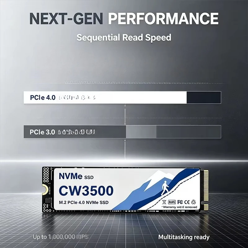CW3500 500GB 1TB 2TB 4TB M.2 N - огляд і ціна M.2 Nvme 4Tb Pcie 4.0 Ssd