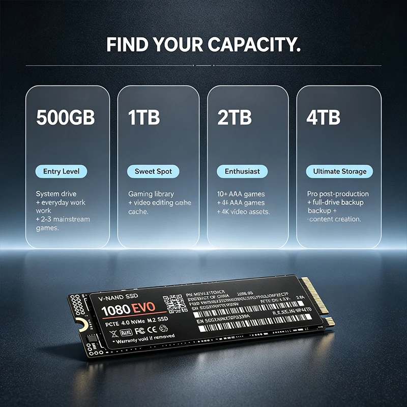 M.2 NVMe PCIe 4.0 SSD 1080 EVO - огляд і ціна M.2 Nvme 4Tb Pcie 4.0 Ssd