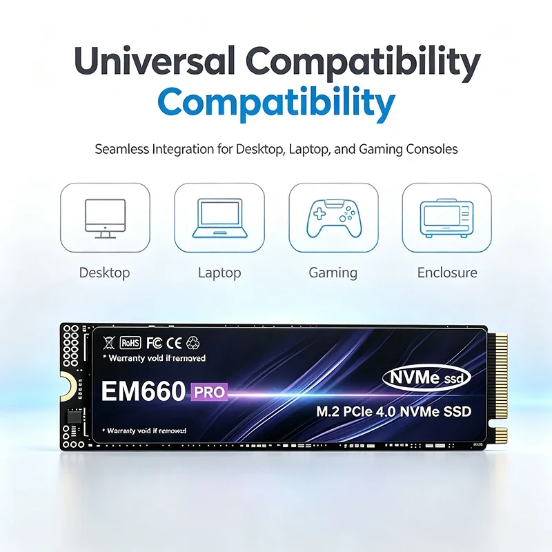 EM660 M.2 NVMe PCIe 4.0 SSD 50 - огляд і ціна M.2 Nvme 4Tb Pcie 4.0 Ssd